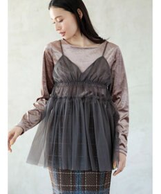 Green Parks ・ＥＬＥＮＣＡＲＥ　ＤＵＥ　ベロアクルーロングＴＥＥ