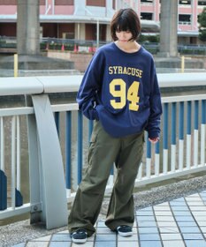 WEGO 【ユニセックス着用ITEM】ナンバリングフットボールBIG　T（LS）