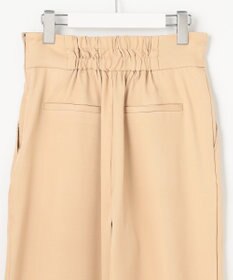 Feroux 【洗える】ウエストタックワイドパンツ