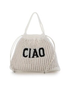 UNBILLION カシュカシュ cachecache / メッセージラメニット2wayバッグ