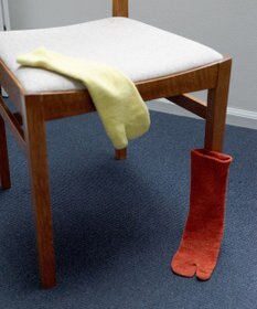 TRICOTE ベロアラメタビソックス