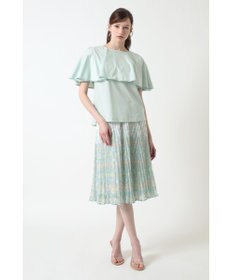 DAKS フレアスリーブ レイヤードカットソー