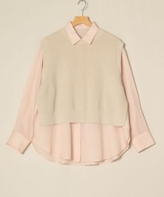 ONWARD Reuse Park セット商品/サイズM【UNFILO】ニット春夏×【自由区】ブラウス春夏