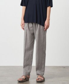 ATON KYOTO TSURIZOME LINEN | タックテーパードパンツ