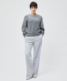 BEIGE， 【L-size】CORBY / ウエストゴムワイドパンツ