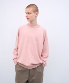 ATON WOOL COTTON TERRY | クルーネックセーター - UNISEX