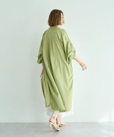 YECCA VECCA UVカット2way袖バルーンワンピース