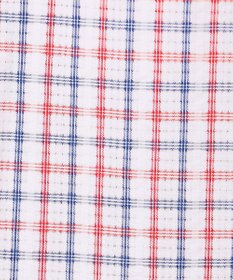 J.PRESS MEN 【Aero Weave】クールマックスサッカー チェック シャツ / B.D.