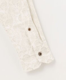 JOSEPH ABBOUD 【ソフトな着心地】ペイズリー柄 コーデュロイシャツ