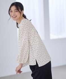 ANY ポコポコバルーン袖ブラウス