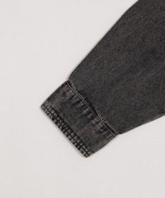 WEGO デニムフードシャツ（LS）