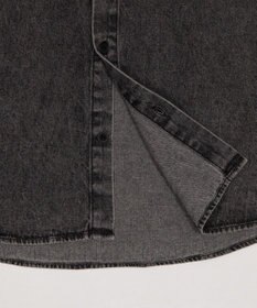 WEGO デニムフードシャツ（LS）