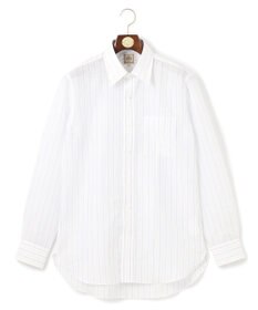 J.PRESS MEN 【WEB・一部店舗限定】コットンリネンオルタネートストライプ シャツ / レギュラー