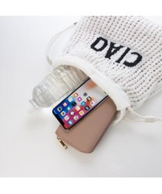 UNBILLION カシュカシュ cachecache / メッセージラメニット2wayバッグ