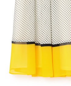 GRACE CONTINENTAL ドットBOXタックスカート