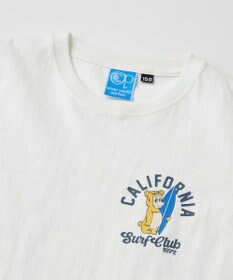 OP／FILA 【Ocean Pacific】カリフォルニアベアバックプリントTシャツ