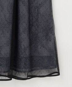 ANY SIS 【Lily calin】バイカラードットチュール ドレス