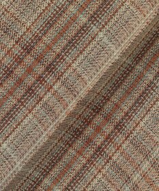 BEIGE， SELMA / チェックウールハイウエストタックパンツ