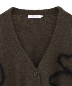 AMERICAN HOLIC ニュアンスライン柄Ｖネックカーディガン