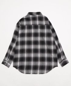 WEGO チェックBIGネルシャツ