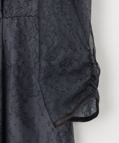 ANY SIS 【Lily calin】バイカラードットチュール ドレス