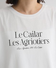 Green Parks ノースリーブフェミニンロゴプルオーバー