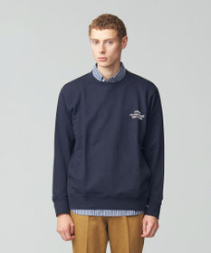 J.PRESS MEN インレージャージー アドレスプリント ロゴトレーナー