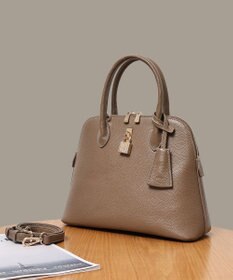 style code 【PADMA/パドマ】 キーチャーム付 本革ハンドバッグ