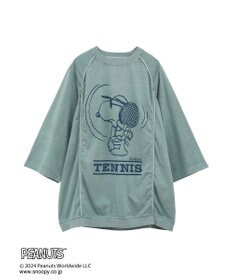 CRAFT STANDARD BOUTIQUE 【ユニセックス】PEANUTS/スヌーピー 切り替えTシャツ