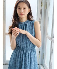 Green Parks ・ＥＬＥＮＣＡＲＥ　ＤＵＥ　フラワージャカードワンピ