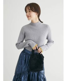 Green Parks ・ＥＬＥＮＣＡＲＥ　ＤＵＥ　ハイショクリブハイネックニット