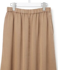 23区 L 【SLOW/一部店舗限定】ガーメントツイル セミフレア スカート