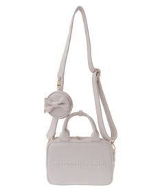 Maison de FLEUR ポーチ付き2Wayボストンバッグ