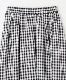 ANY 【ウエストゴム】ギンガムフレアスカート