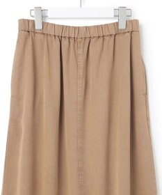 23区 L 【SLOW/一部店舗限定】ガーメントツイル セミフレア スカート