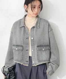 CRAFT STANDARD BOUTIQUE カットオフデニムショートジャケット