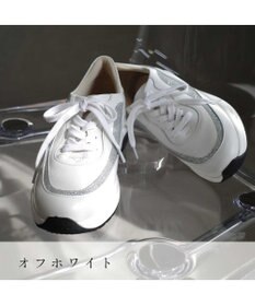 Pointer 日本製 本革厚底スニーカー