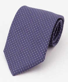 J.PRESS MEN ピンドットプリント ネクタイ ネイビー系5