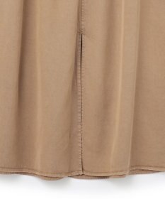 23区 L 【SLOW/一部店舗限定】ガーメントツイル セミフレア スカート