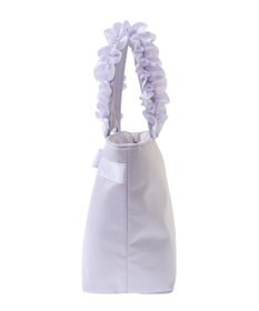 Maison de FLEUR ブランドロゴフリルハンドルトートSバッグ