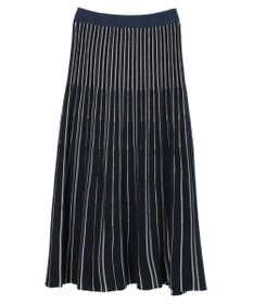 CRAFT STANDARD BOUTIQUE 配色ストライプニットスカート