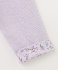 ANY KIDS スナップボタン リボン カーディガン