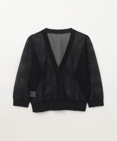 GRACE CONTINENTAL メッシュニットカーディガン
