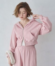 WEGO ショートZIPパーカー