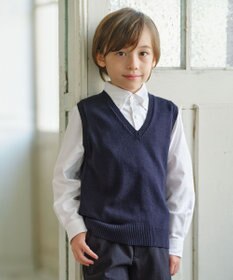 J.PRESS KIDS 【100-130cm】A/C ニット ベスト