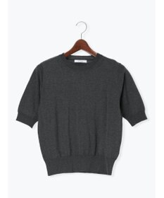 Te chichi 14G天竺ハーフスリーブニットプルオーバー