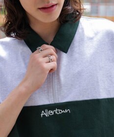 WEGO ワンポイントカラーブロックプルオーバー