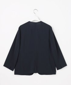J.PRESS LADIES 【セットアップ対応】ファンマートロストレッチ ノーカラー ジャケット