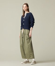 J.PRESS YORK STREET 【WOMEN】コットンケーブル カーディガン