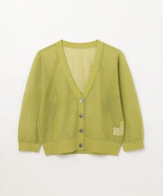 GRACE CONTINENTAL メッシュニットカーディガン